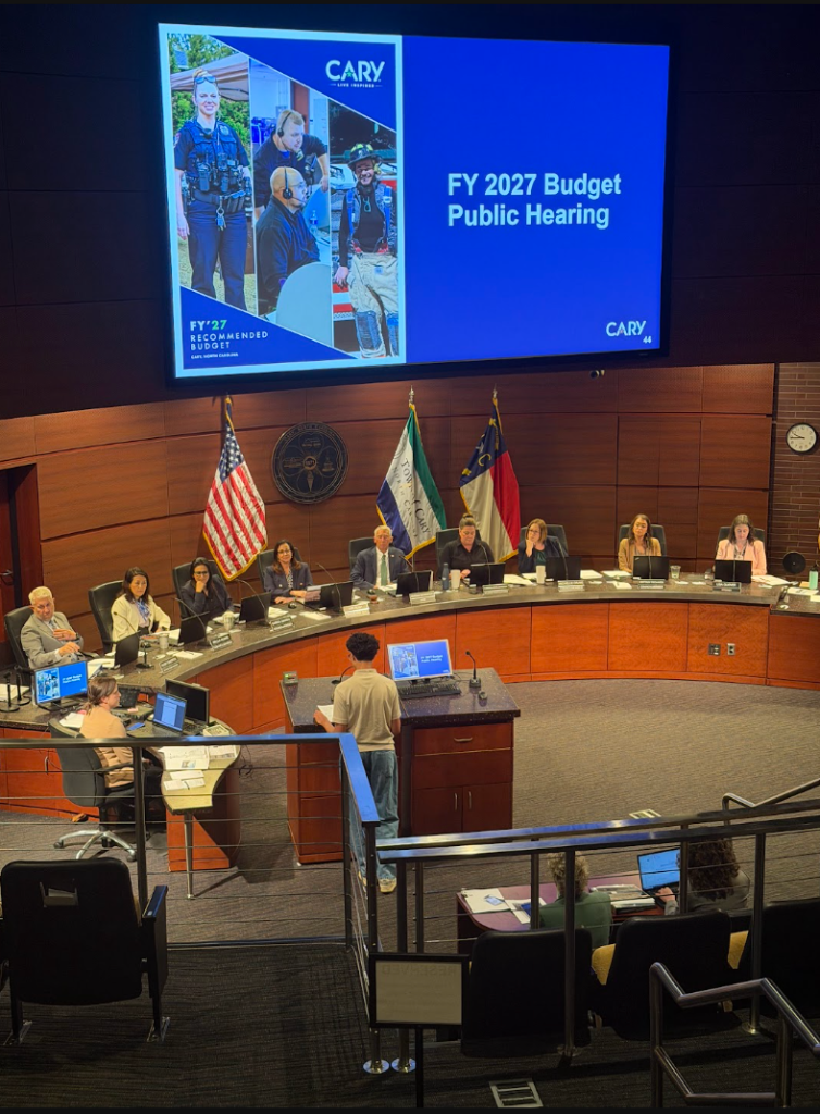 Cary Town Hall Budget Public Hearing