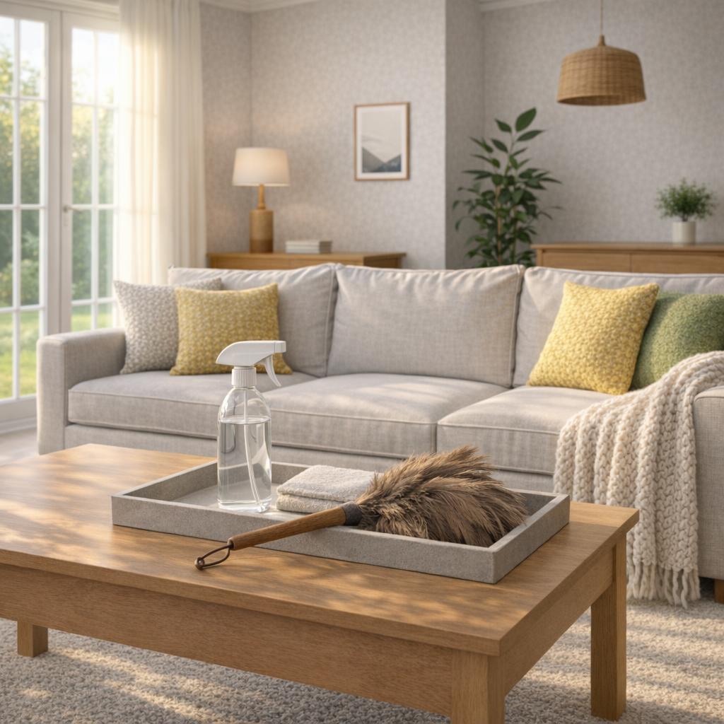Clean modern home