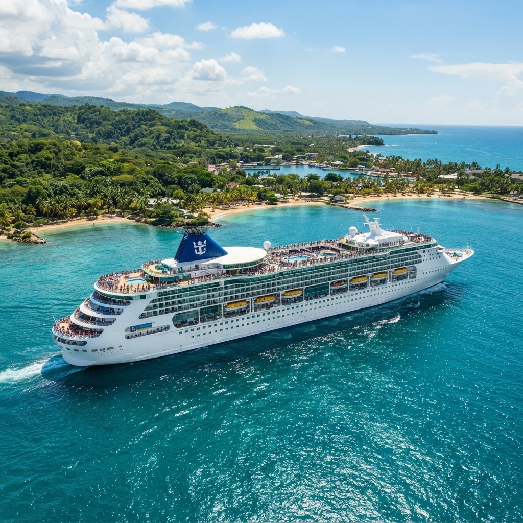 Royal Caribbean Enchantment of the Seas cruise ship sailing to Western Caribbean