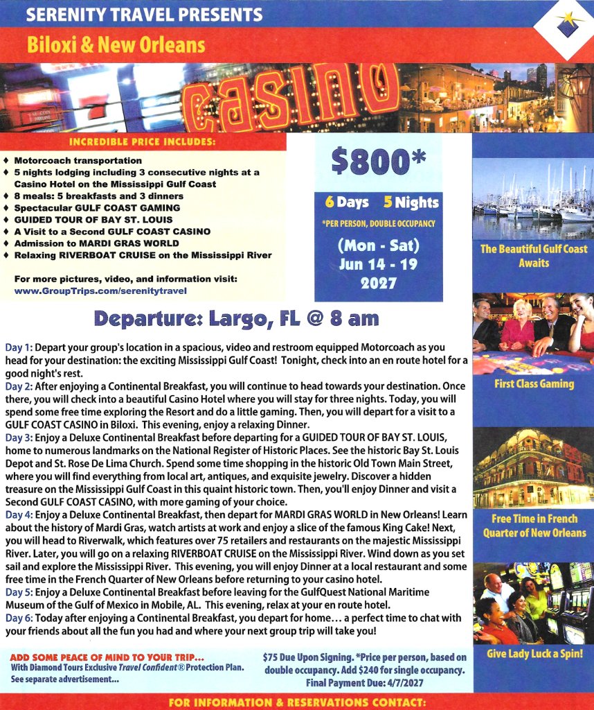 Biloxi & New Orleans