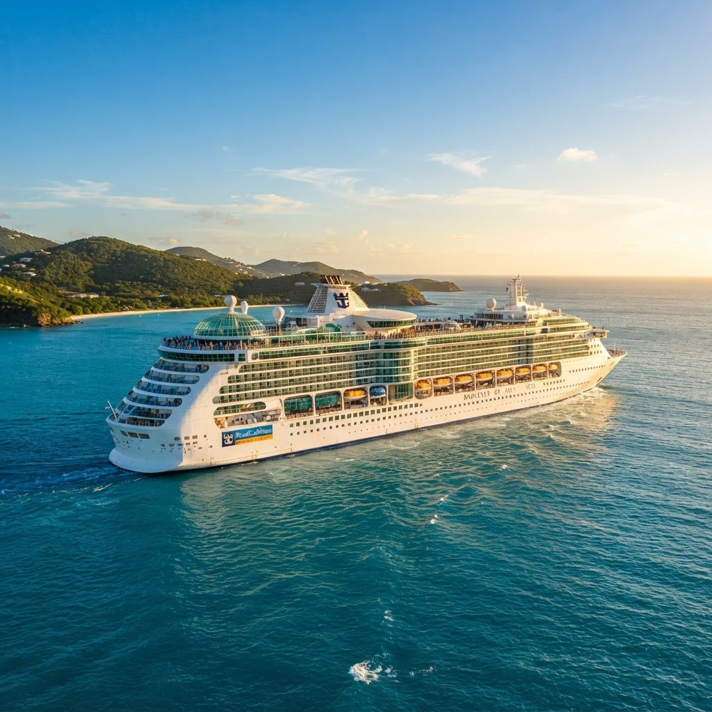 Royal Caribbean Jewel of the Seas cruise ship sailing to Western Caribbean (Mexico)