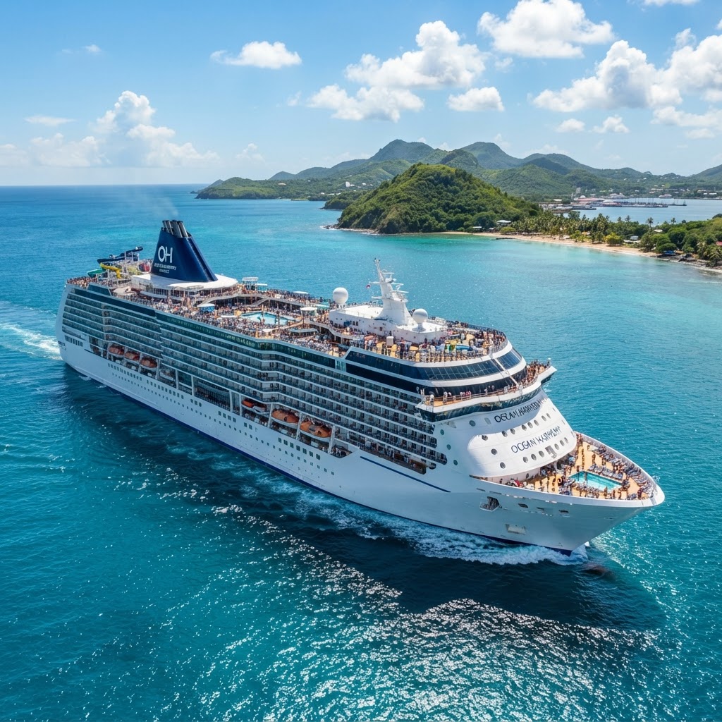 Royal Caribbean Utopia of the Seas cruise ship sailing to Bahamas