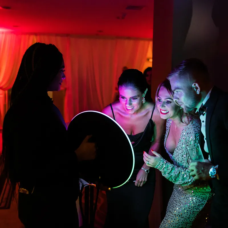 Roaming Photo Booth hire in Brisbane and the Gold Coast