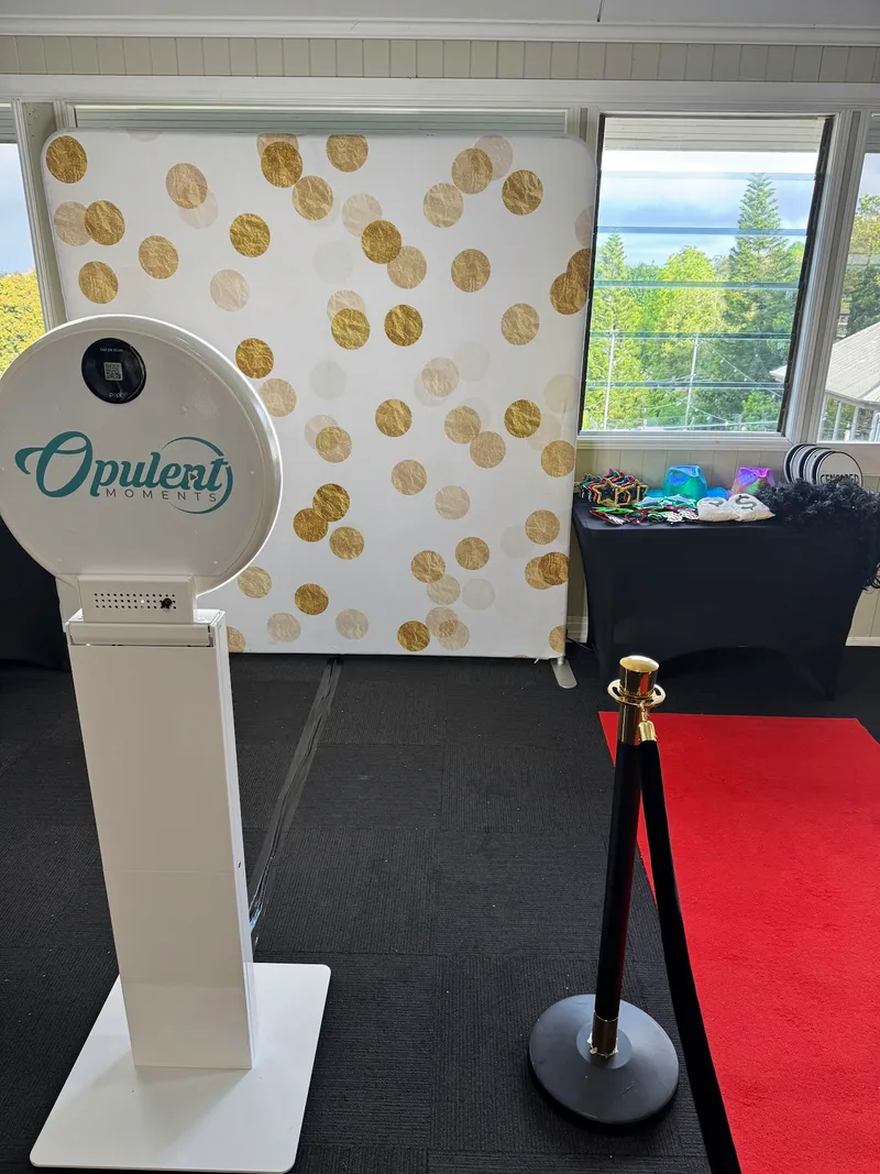 Premium Backdrops — photo booth and 360 video hire