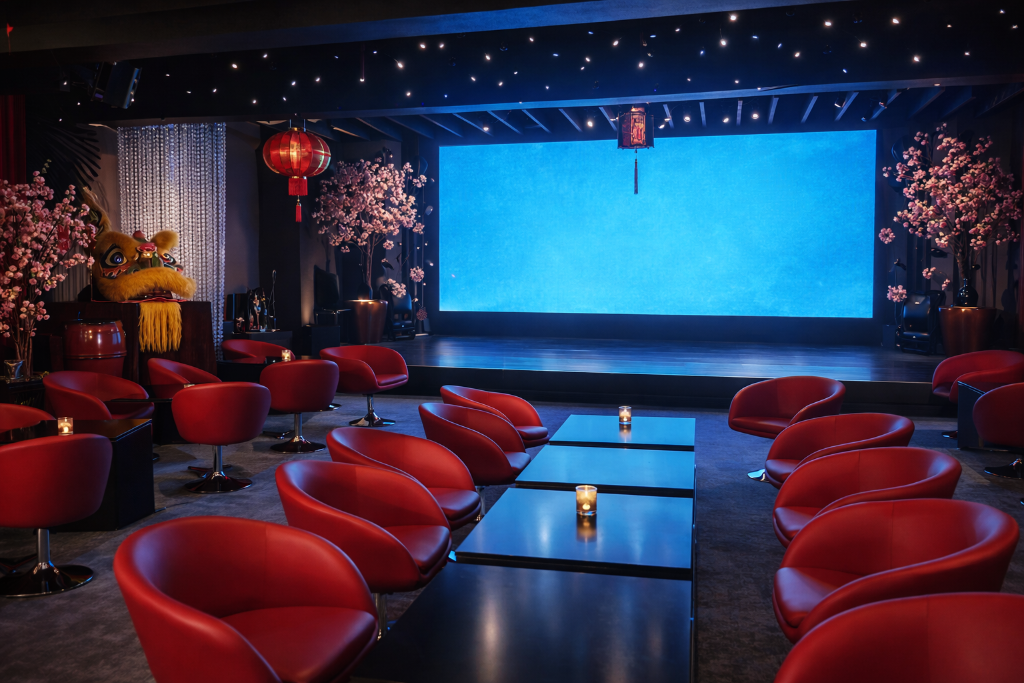 Lounge Seating & Stage
