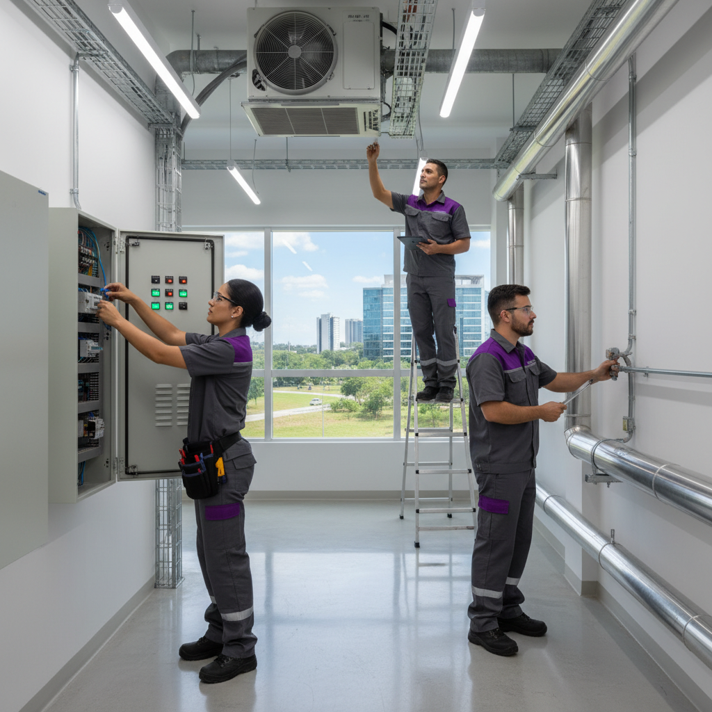 Como a Tecnologia em Sistemas de Ar Condicionado Corporativo Otimiza Negócios