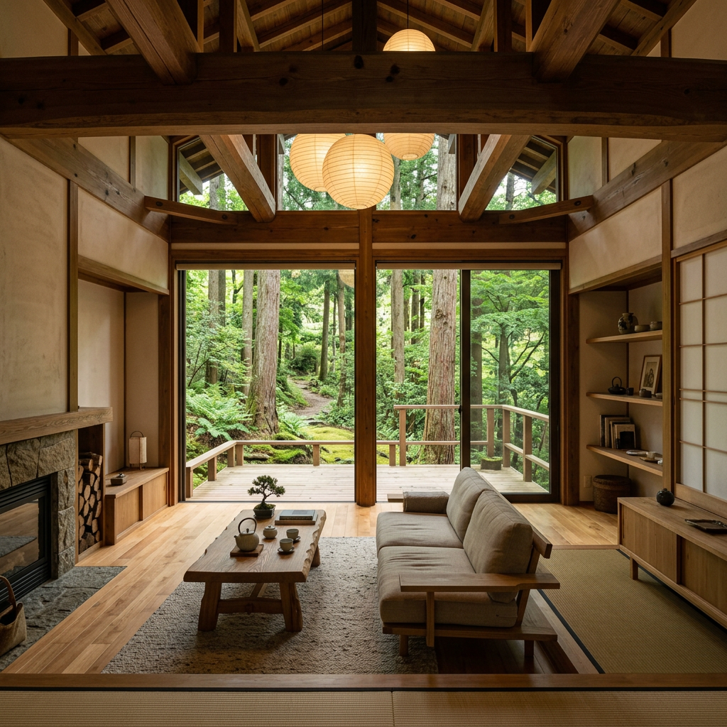 4 nights at private Edo-era eco-lodge