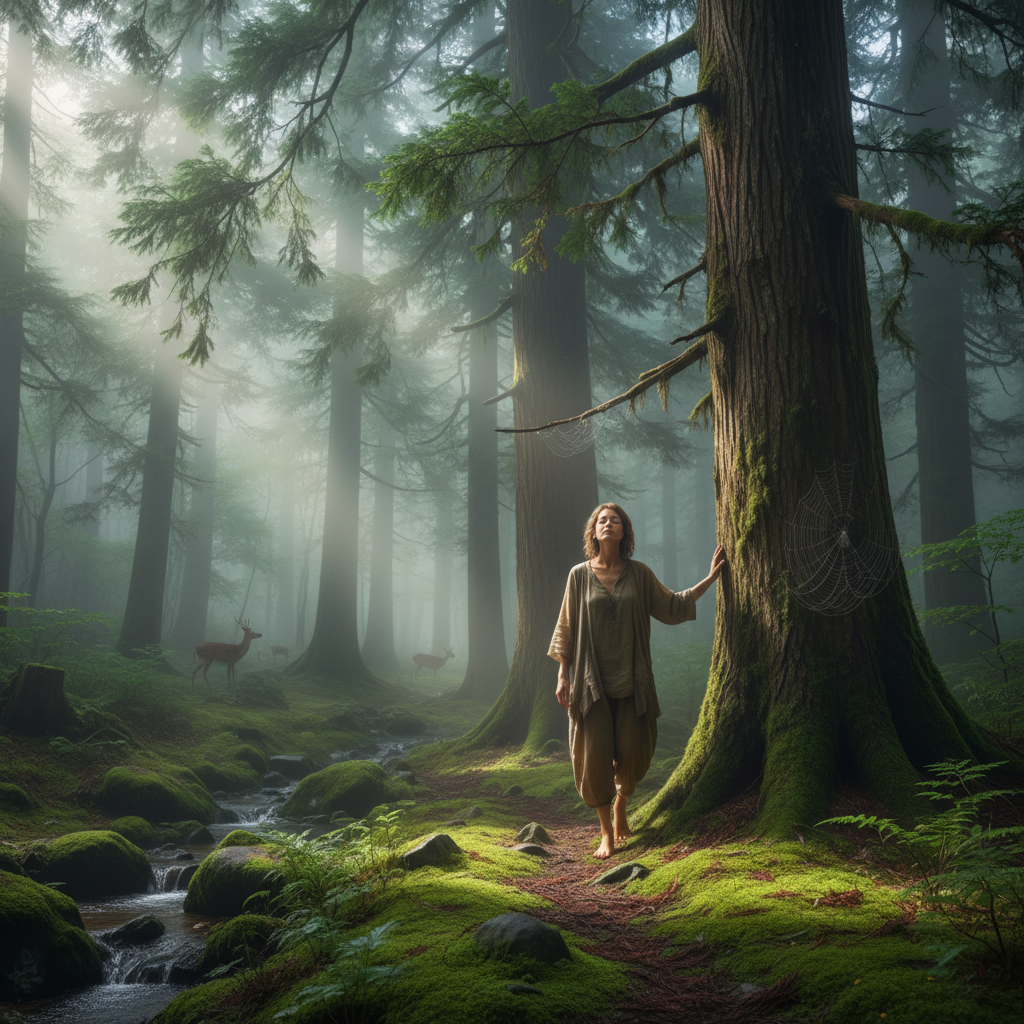 Guided forest bathing + grounding rituals