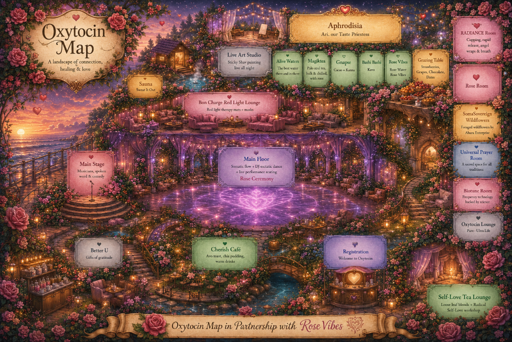 Oxytocin venue map
