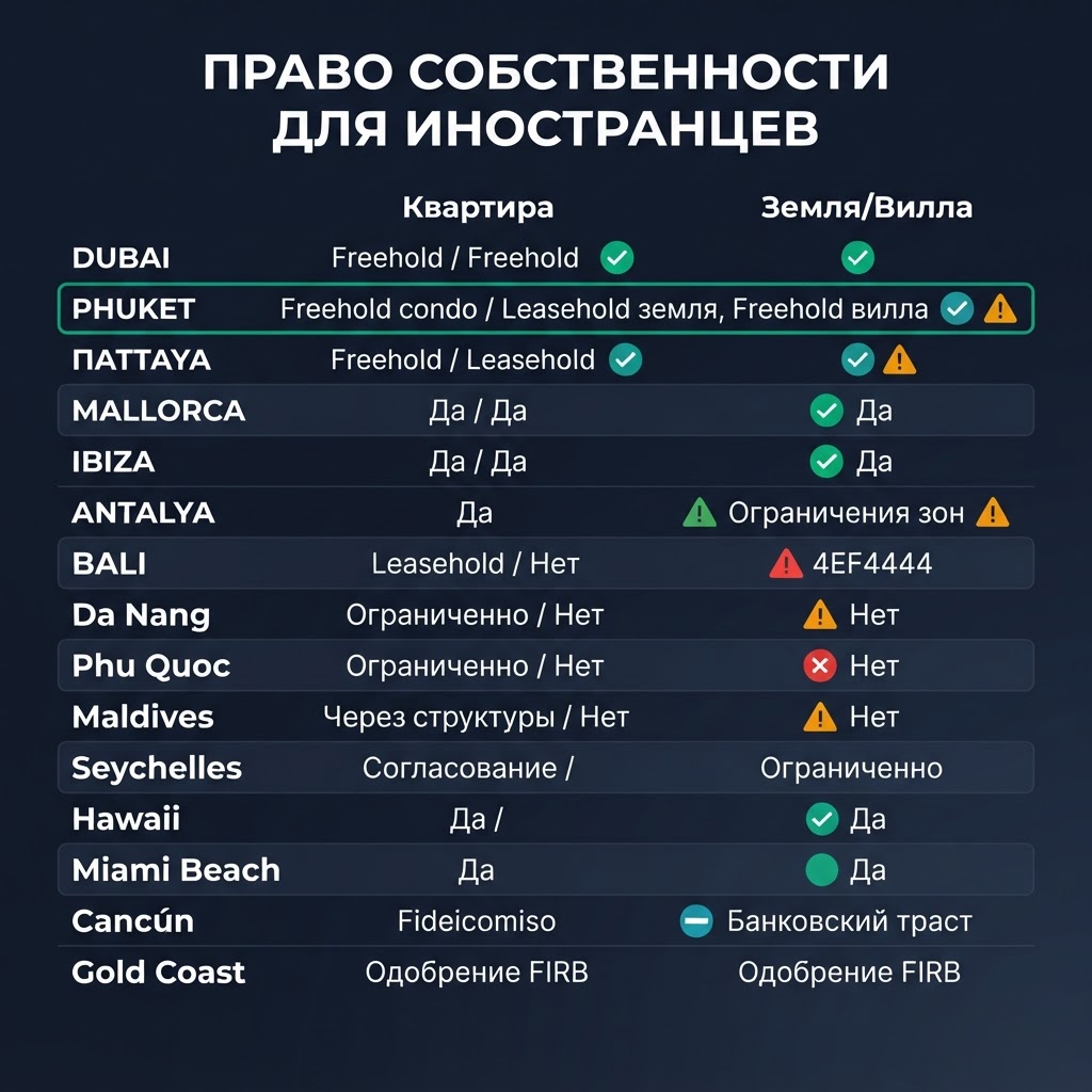 Право собственности для иностранцев