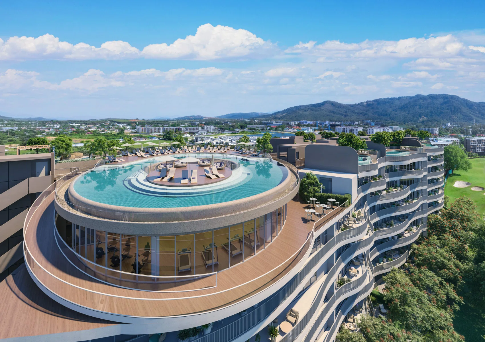 Rooftop Infinity Pool