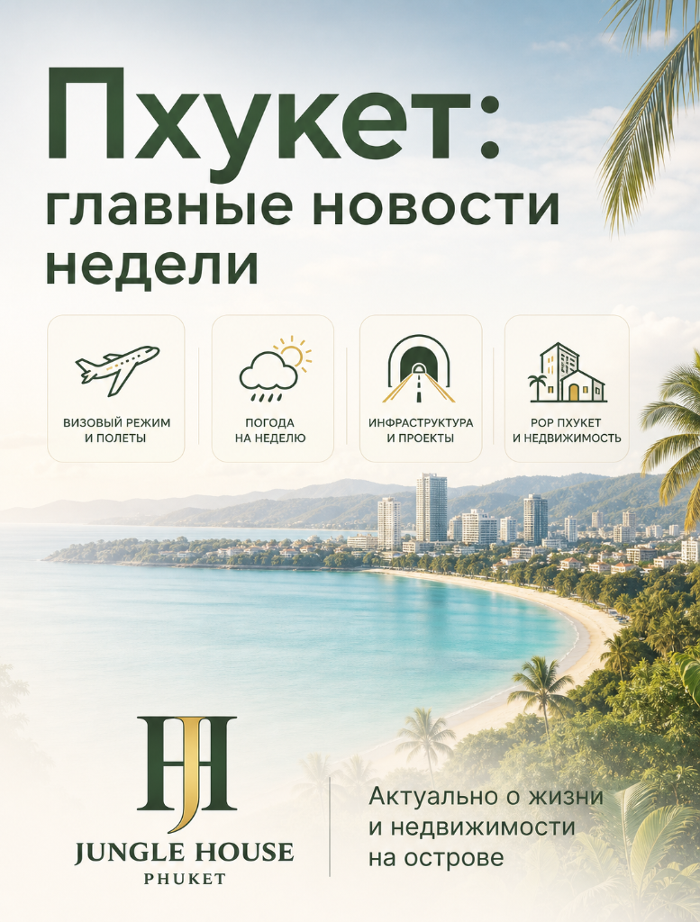 Пхукет за неделю: визы, погода, новые дороги и POP Phuket 🌴✈️