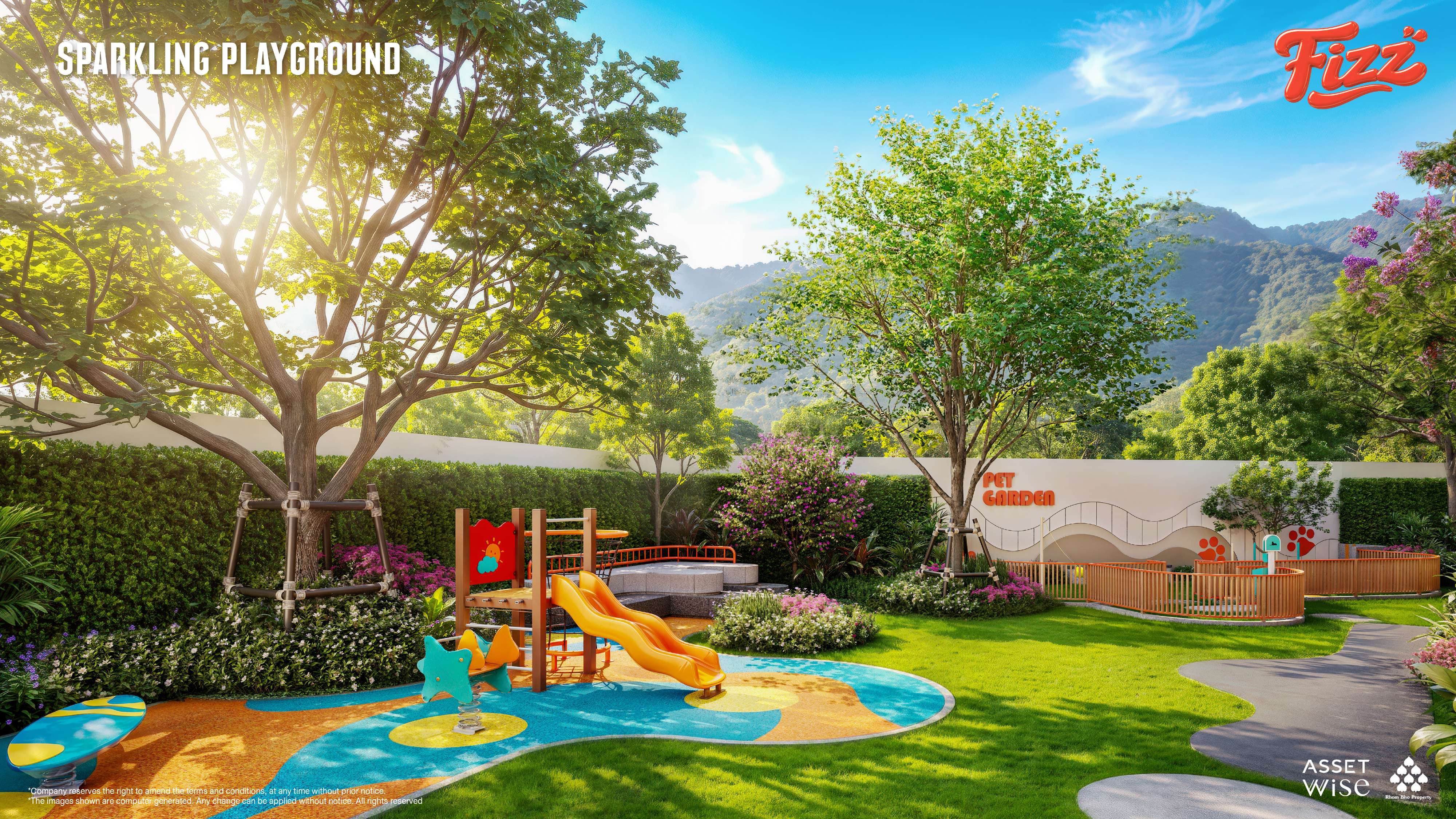 Детская площадка Sparkling Playground, The Title FIZZ
