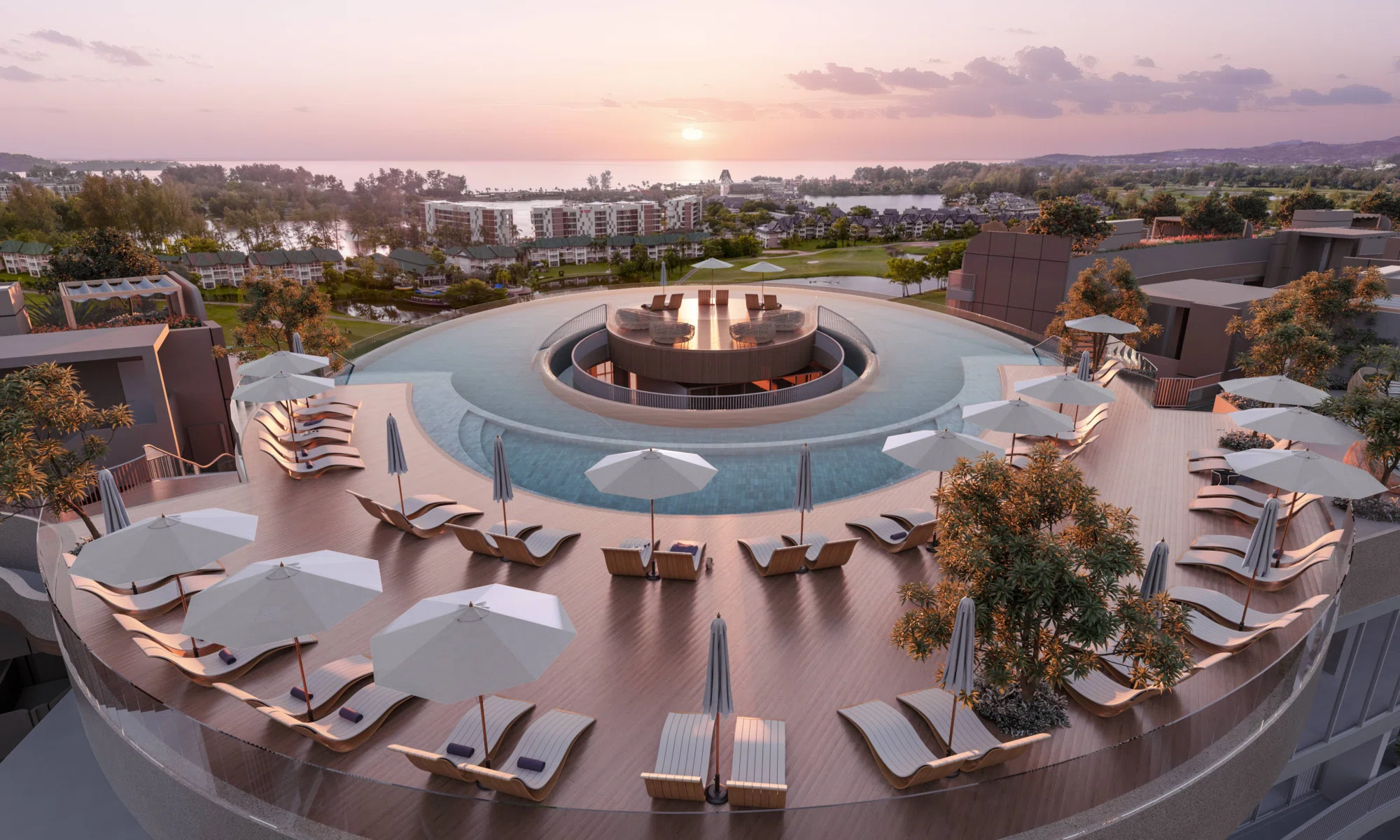 Закат — Pool Deck