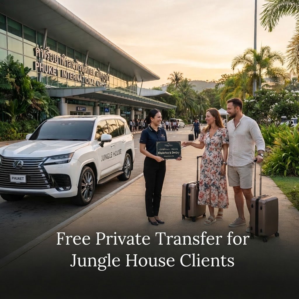 Welcome to Phuket: A Free Private Airport Transfer for Our Clients