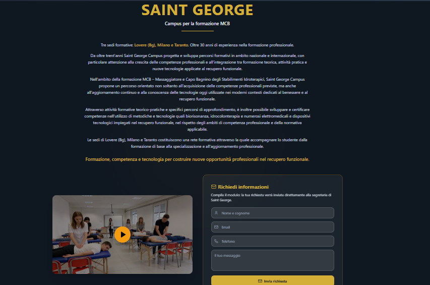 Saint George Campus - La figura dell'MCB