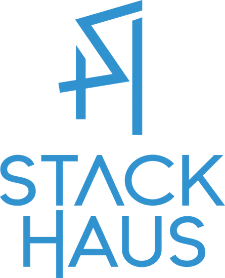 StackHaus Logo — Dark Version