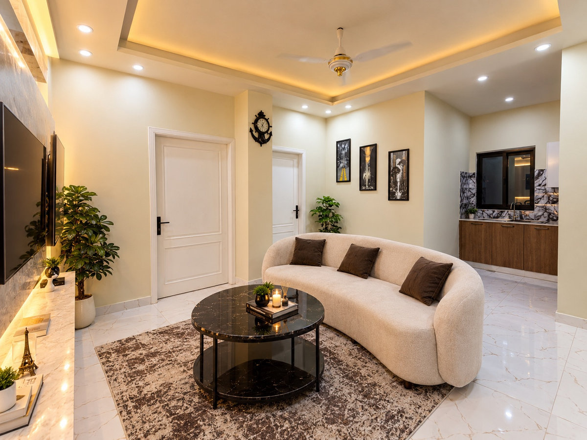 Riverhills Retreat | 2BHK Apartment | Bahria ph 7