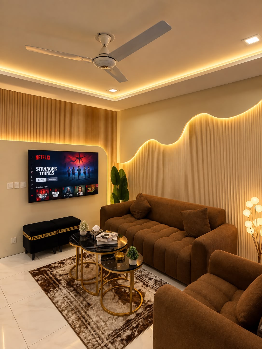 Modern Luxury 1 BHK | Self Check-in | Zameen Opal