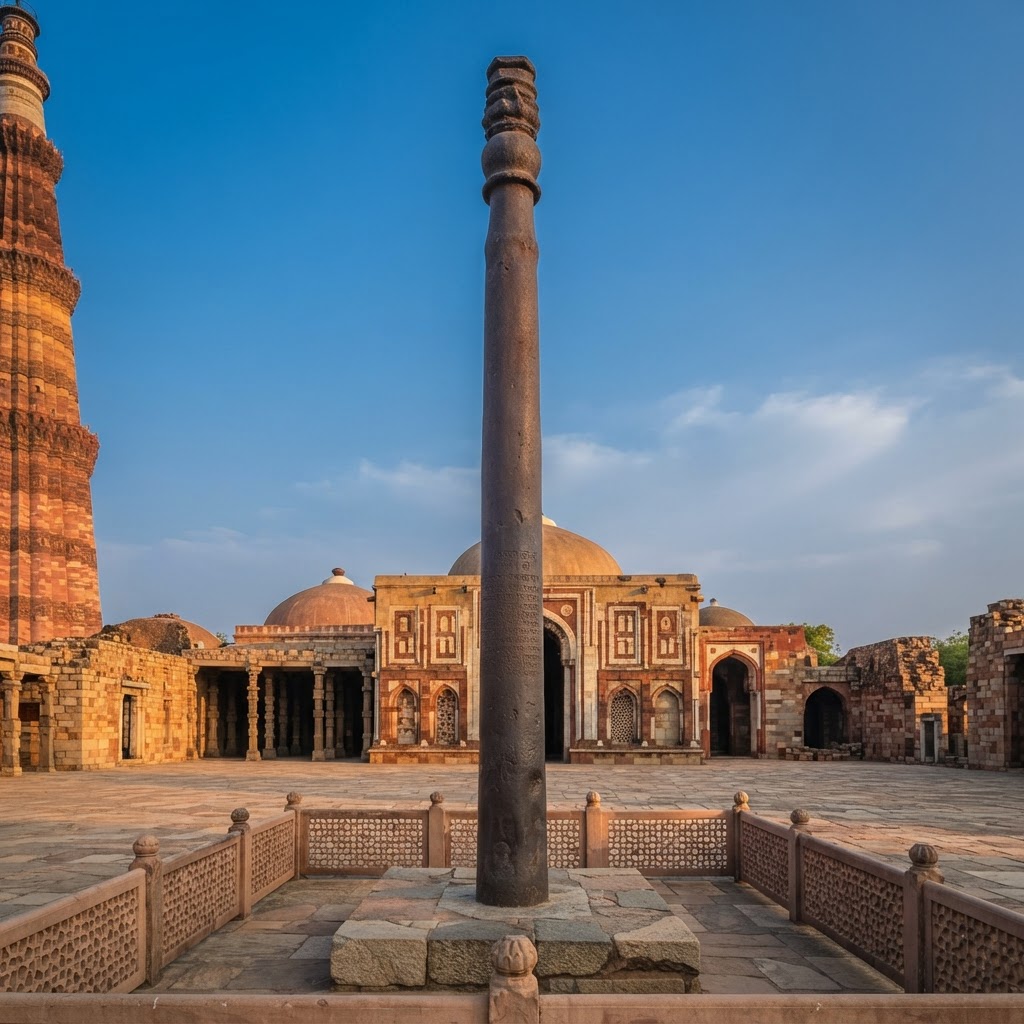 The Iron Pillar of Delhi