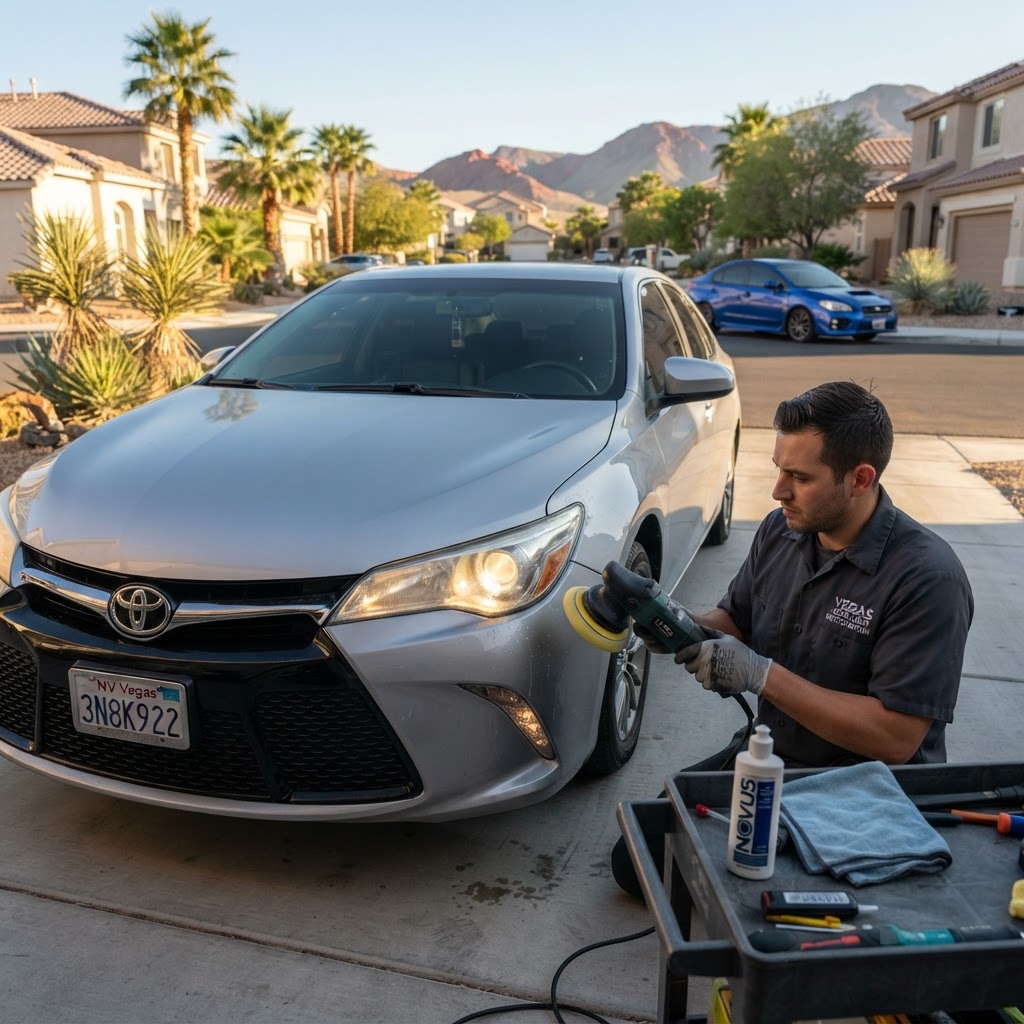 Foggy Headlight Repair Near Me: Las Vegas's #1 Mobile Headlight Restoration Specialist