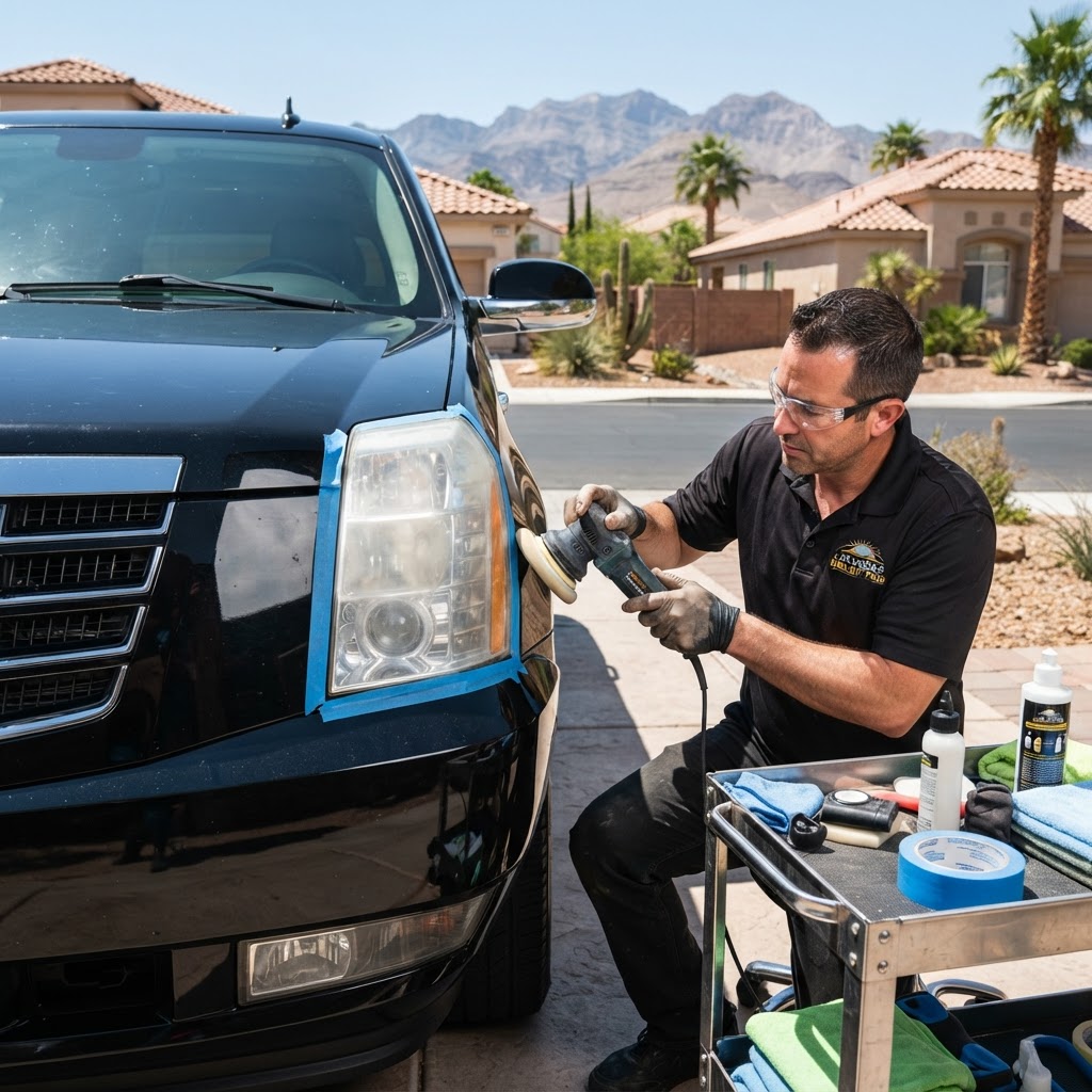 Headlight Restoration Las Vegas: Why SUVs and Trucks Need Special Care
