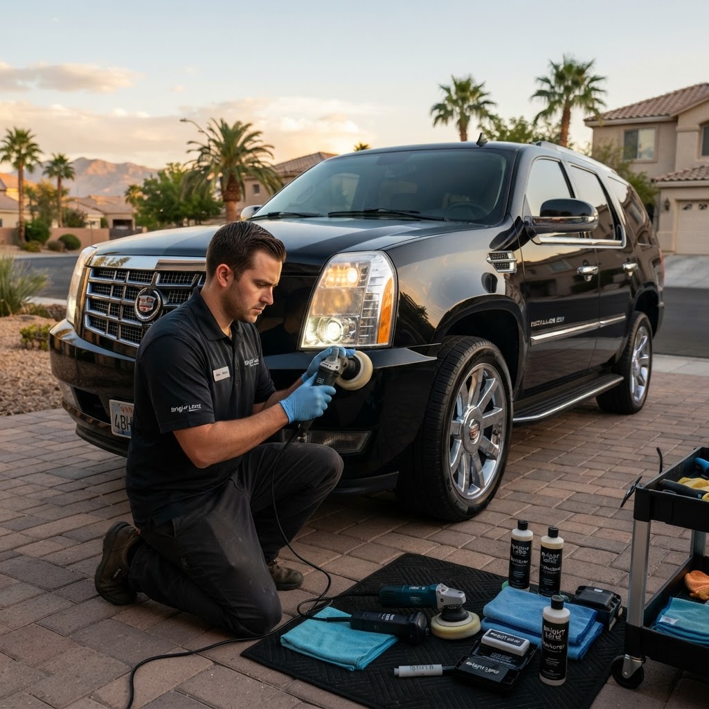 Professional Headlight Restoration Las Vegas for SUVs and Trucks