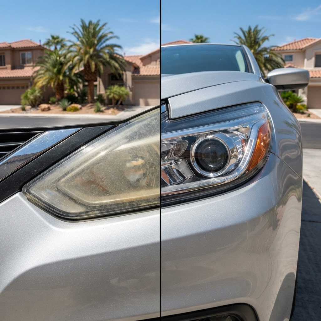 Top 5 Signs Your Headlights Need Headlight Restoration in Las Vegas