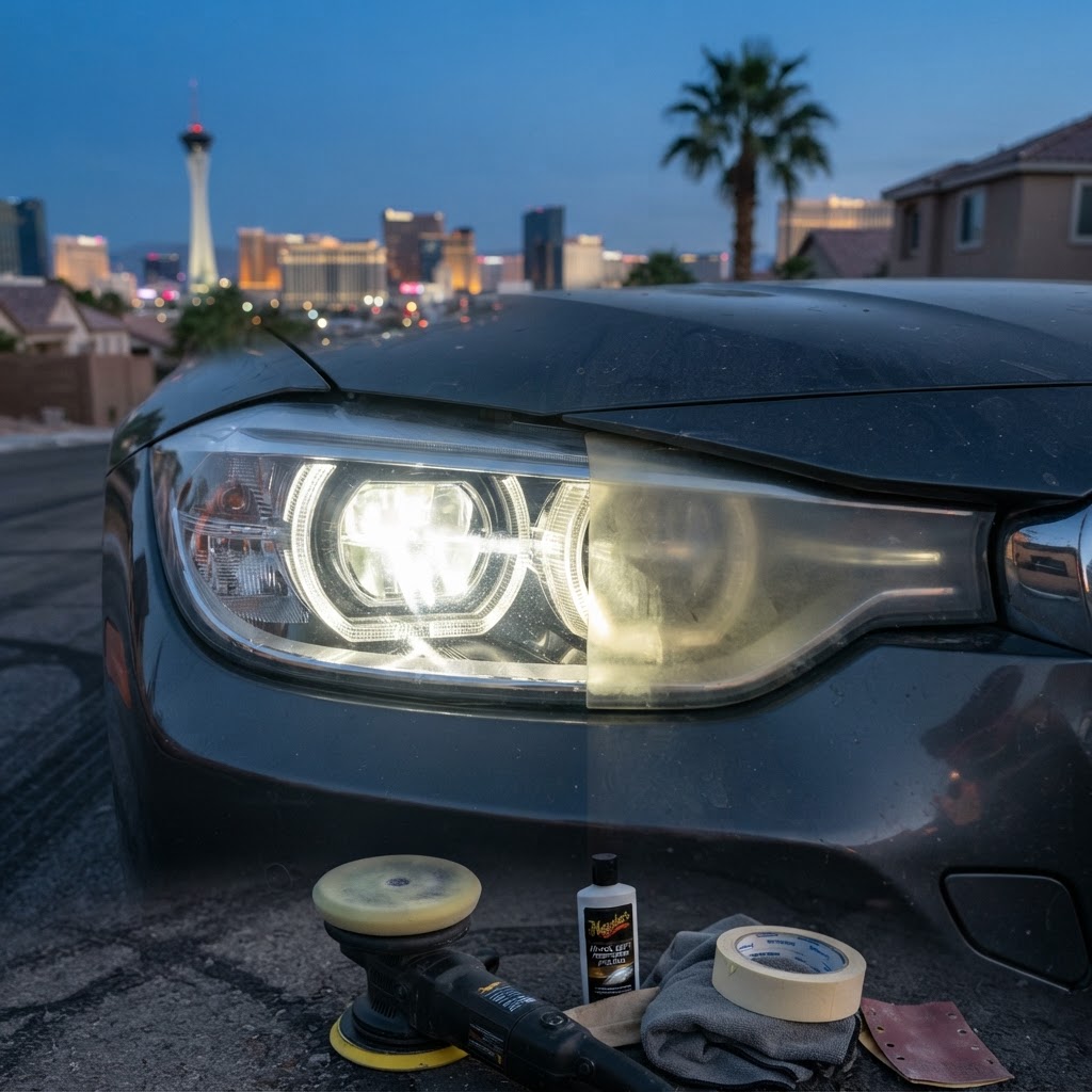 Essential Headlight Restoration Las Vegas: Staying Safe on Desert Roads