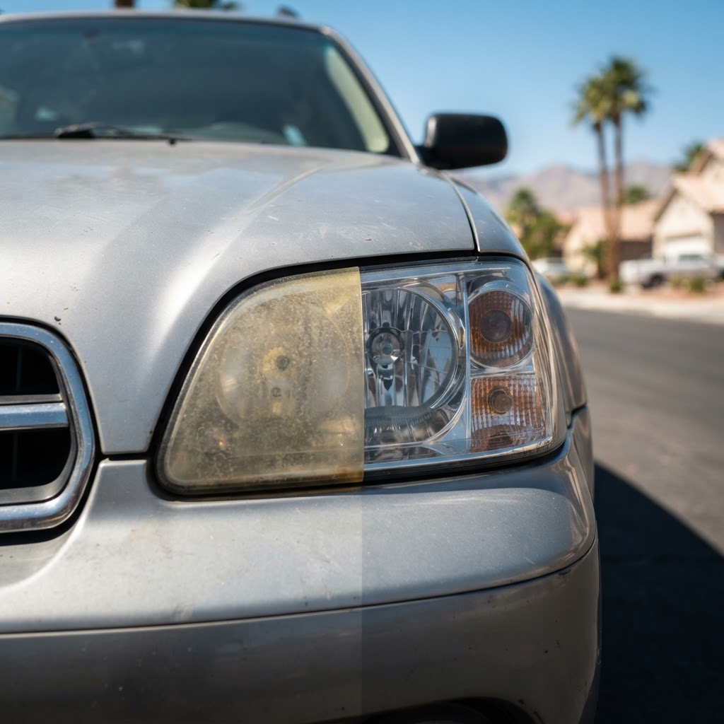 Headlight Restoration Las Vegas: Pricing vs. Dealership Replacement Costs