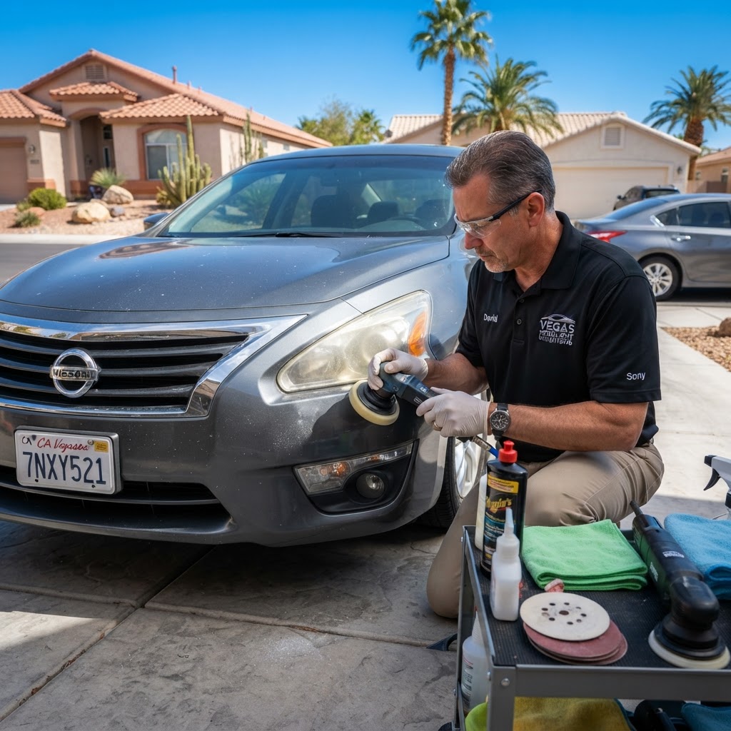Essential Car Care Tips: Mobile Headlight Restoration in Las Vegas