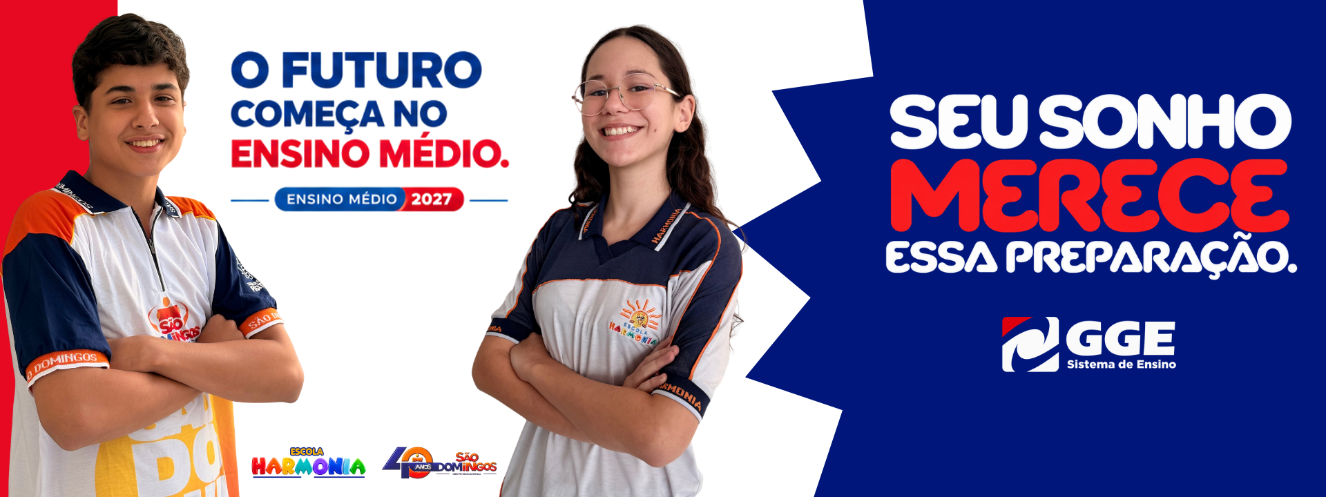 O futuro começa no Ensino Médio 2027