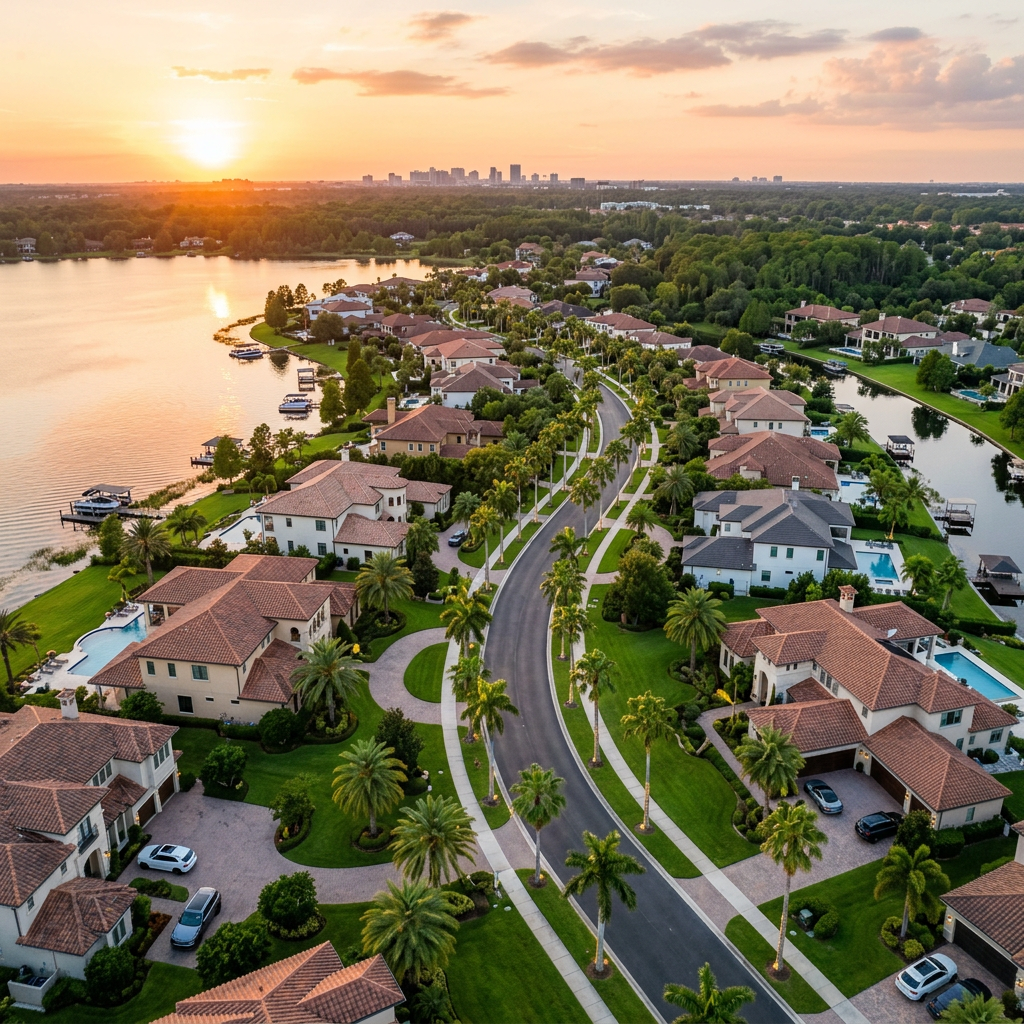 Casas de luxo em Orlando, Flórida