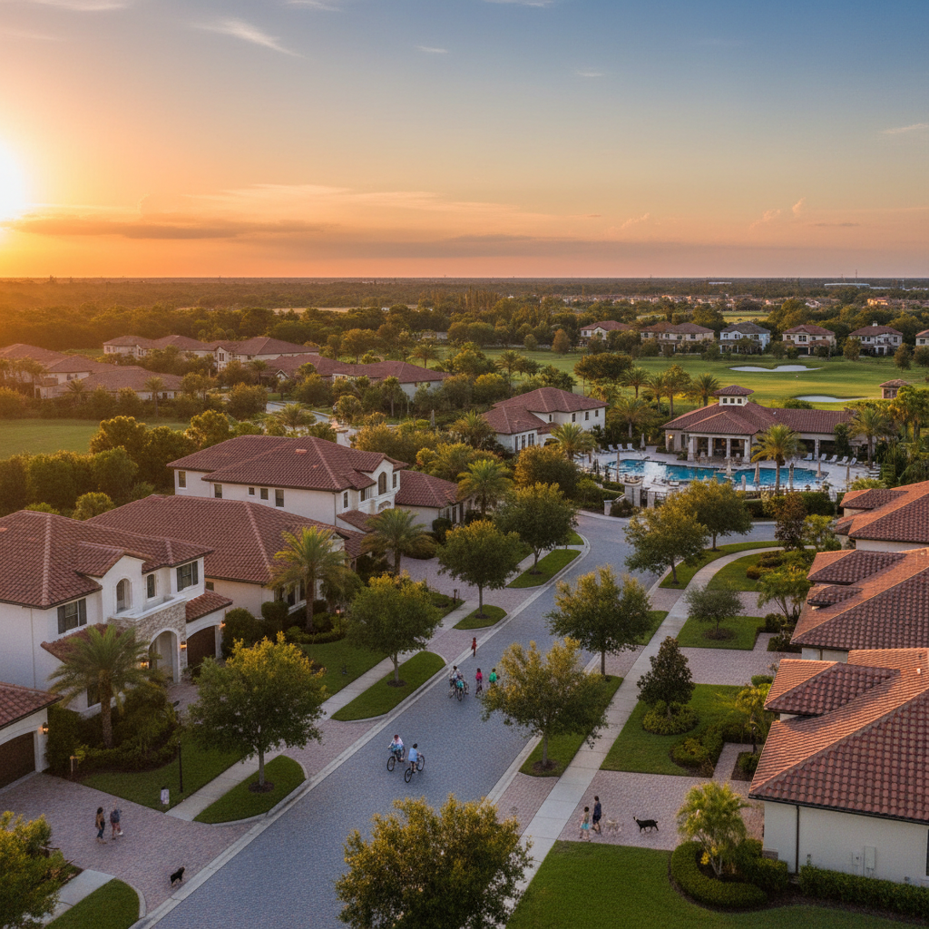 Clermont FL: Casas com Vista para o Lago — Qualidade de Vida Única