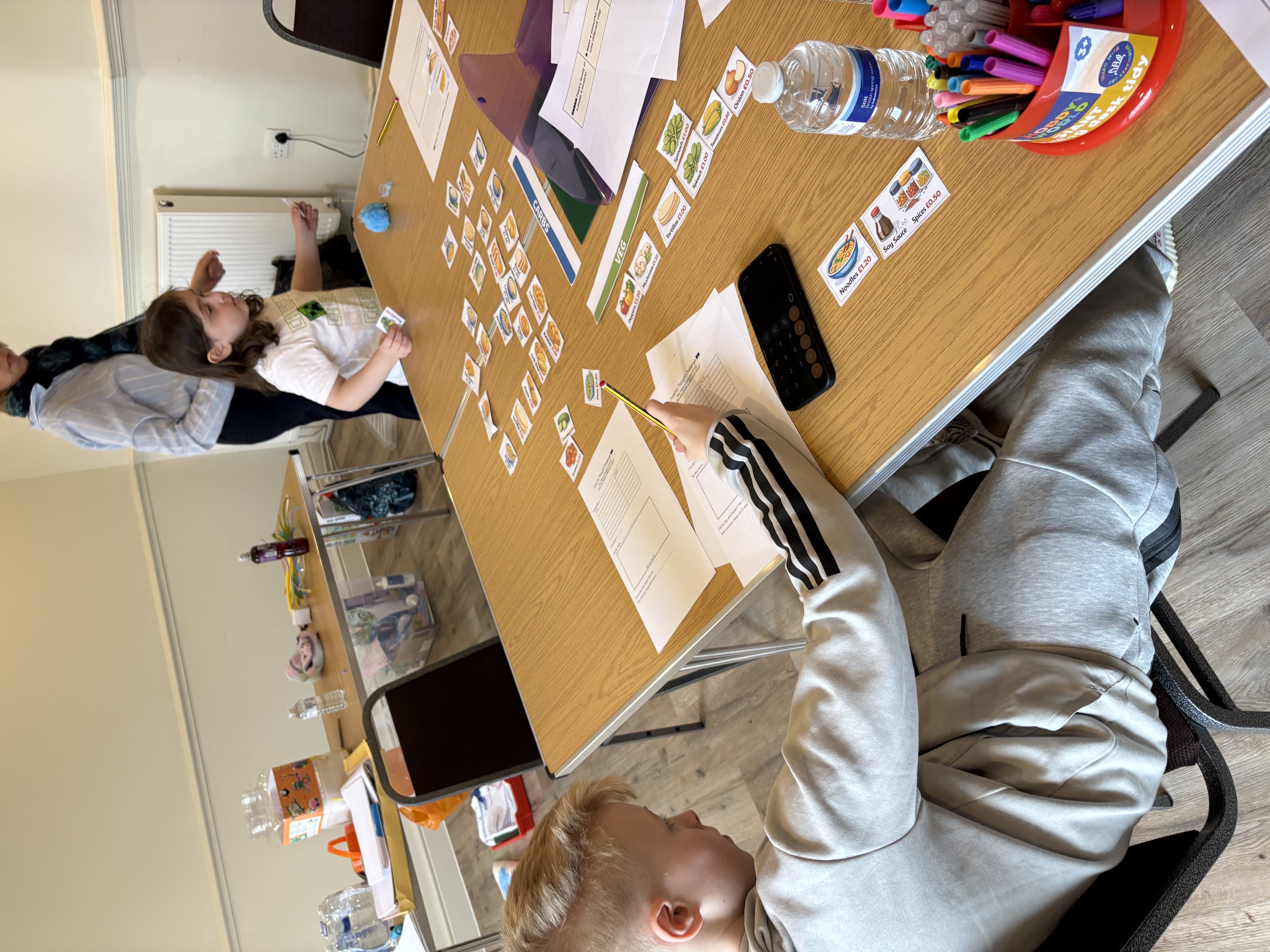 Children exploring activities at a Bloom Meet