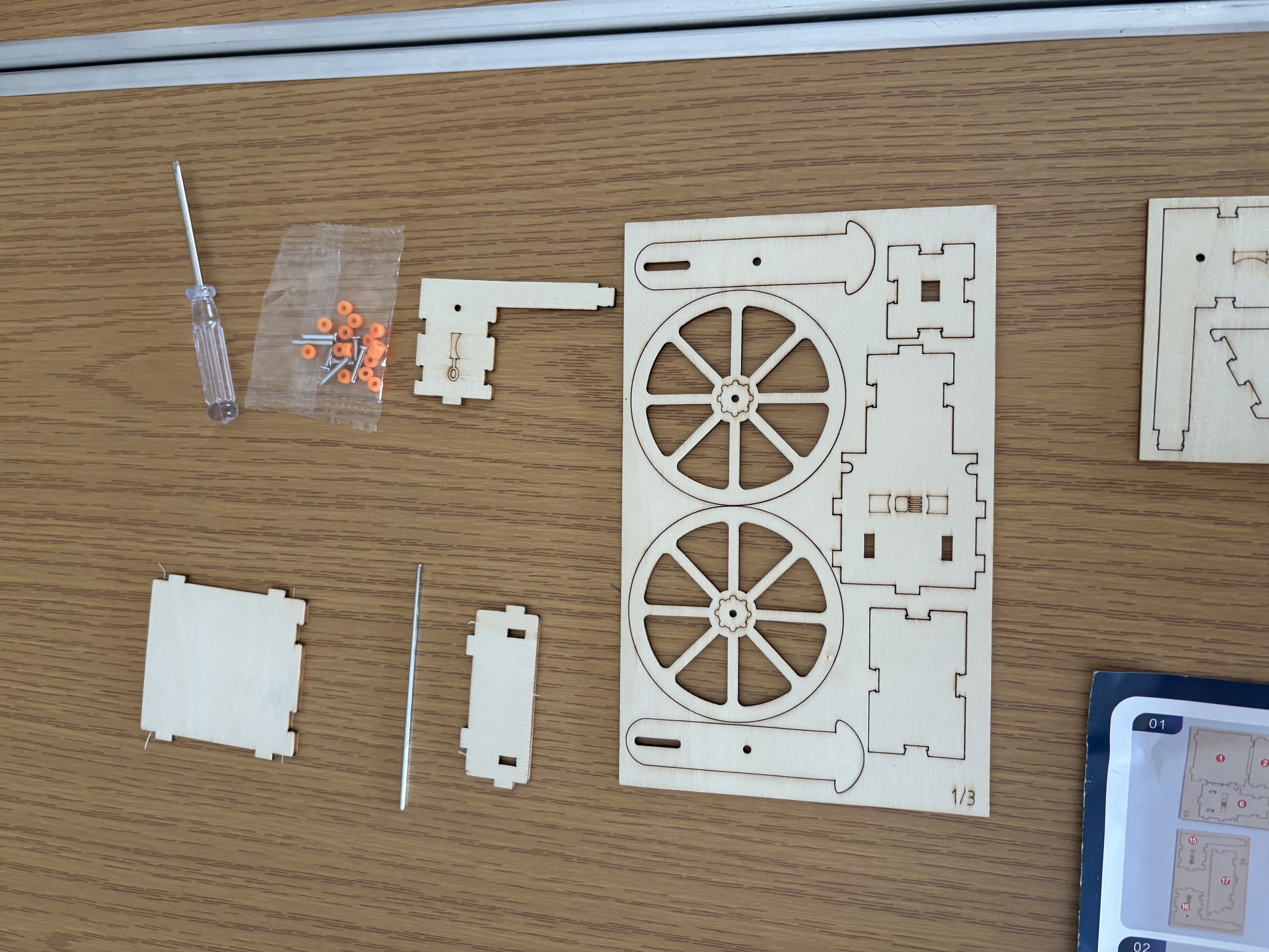 Walking robot STEM build kit