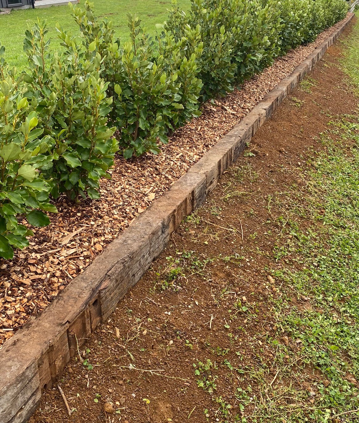 Sleeper Garden Edging
