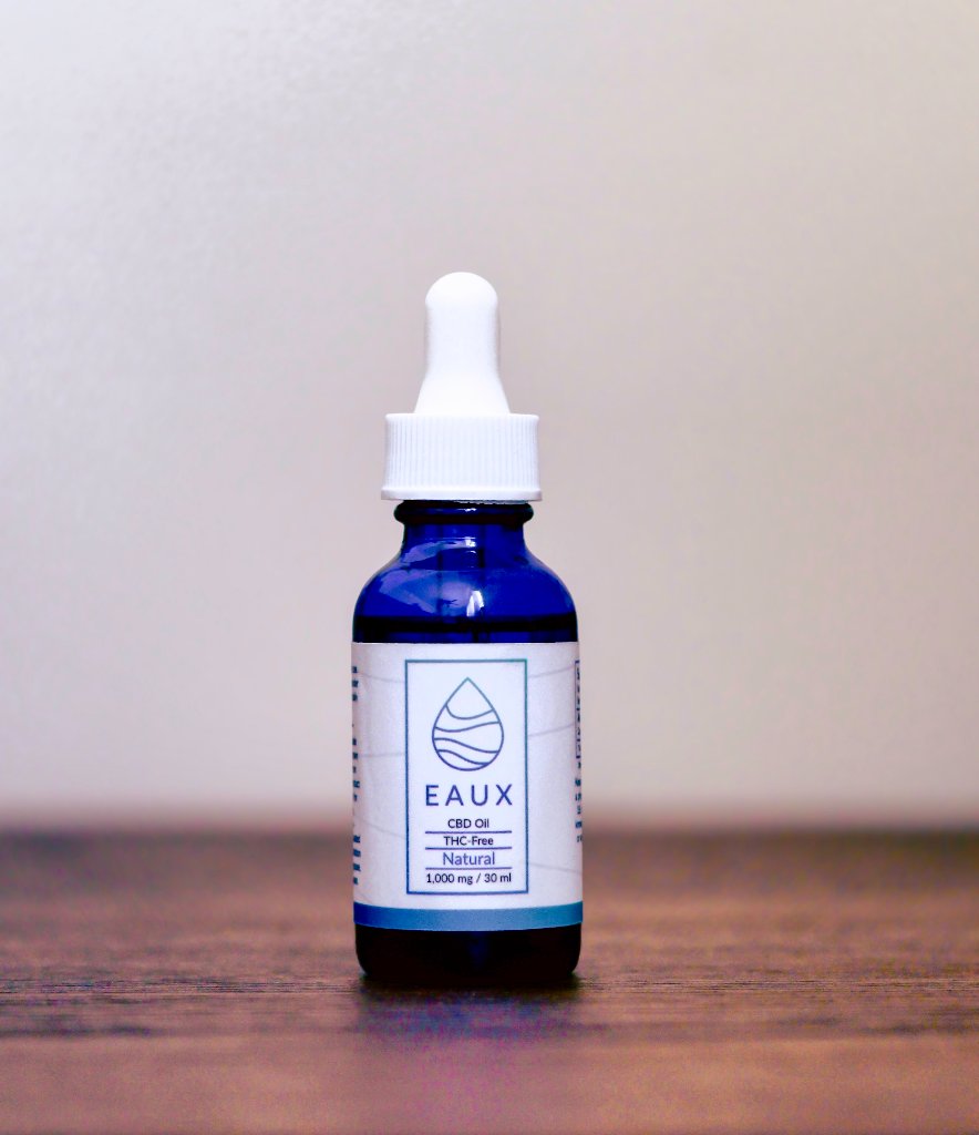 EAUX CBD Oil — Product — commissioned photograph
