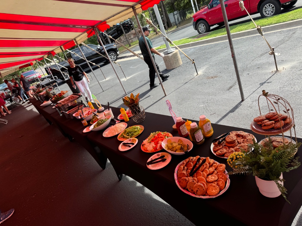 Service Staff at Lake Venue