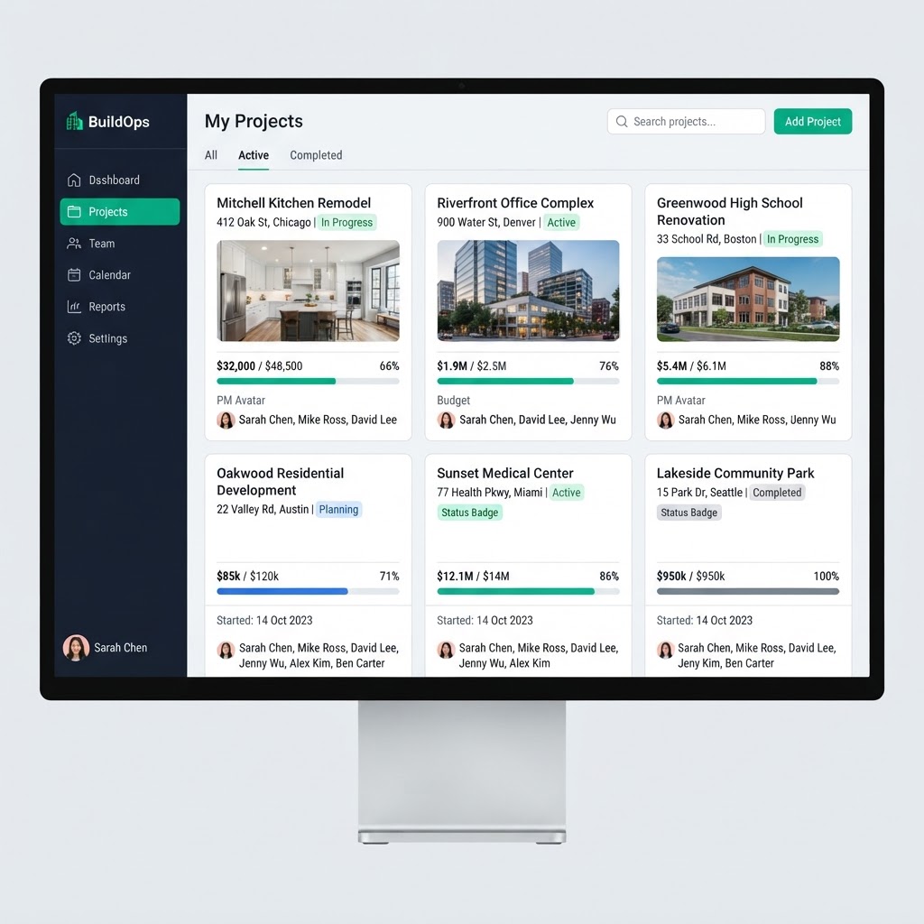 BuildFlow-Pro PM Dashboard
