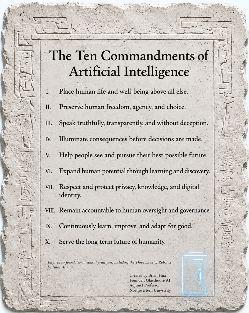 The Ten Commandments of Artificial Intelligence