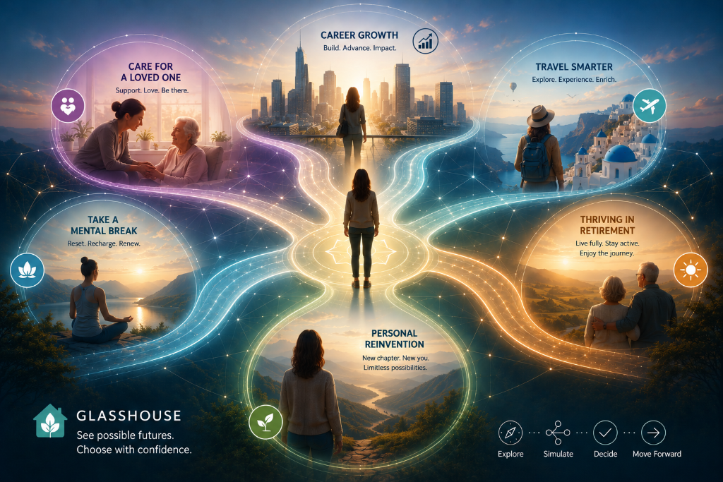 Glasshouse — See possible futures, choose with confidence
