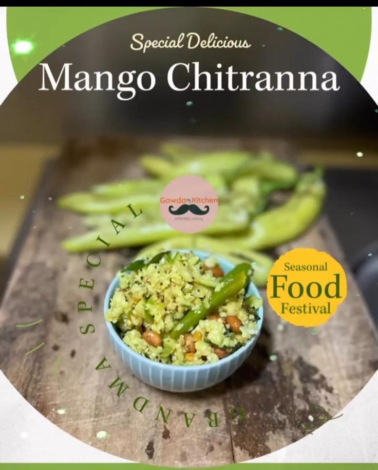 Mango Chitranna ( Rice Mix or Paste )