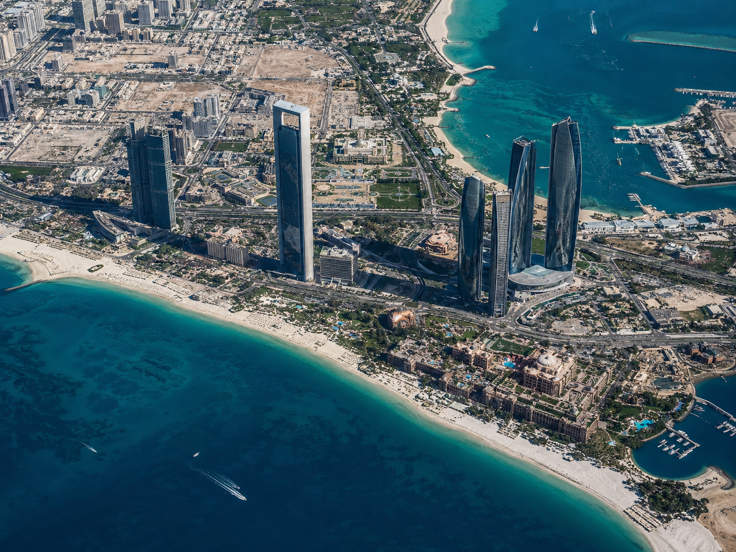 Abu Dhabi skyline
