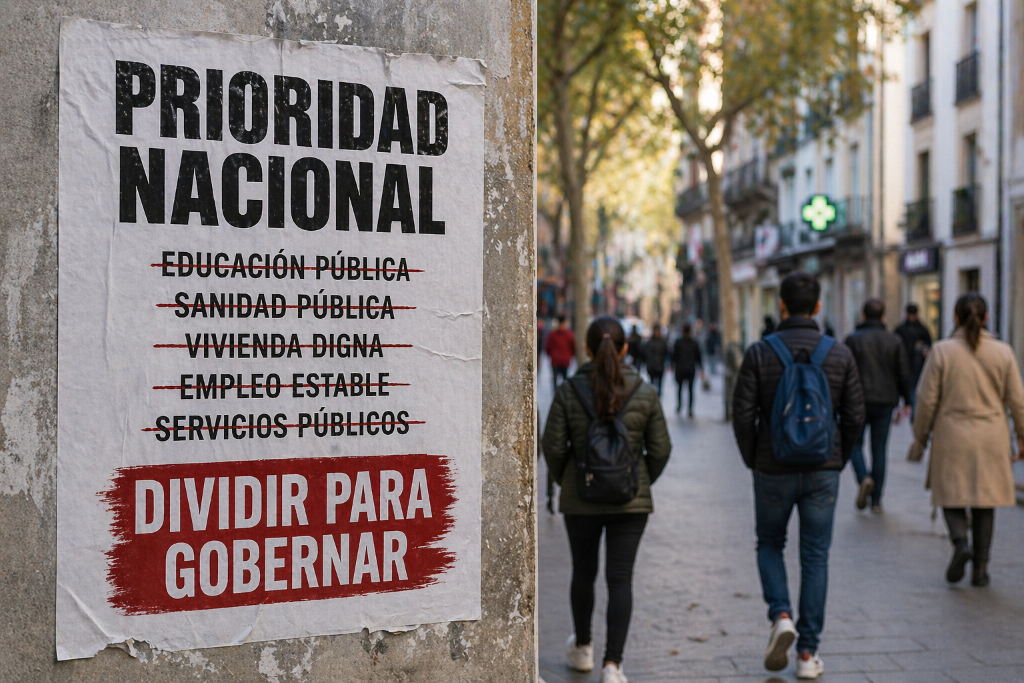 PRIORIDAD NACIONAL O EL NUEVO "APARTHEID"