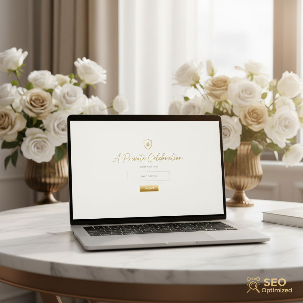 SEO for Wedding Websites: How to Be Found by Guests But Stay Private from Strangers