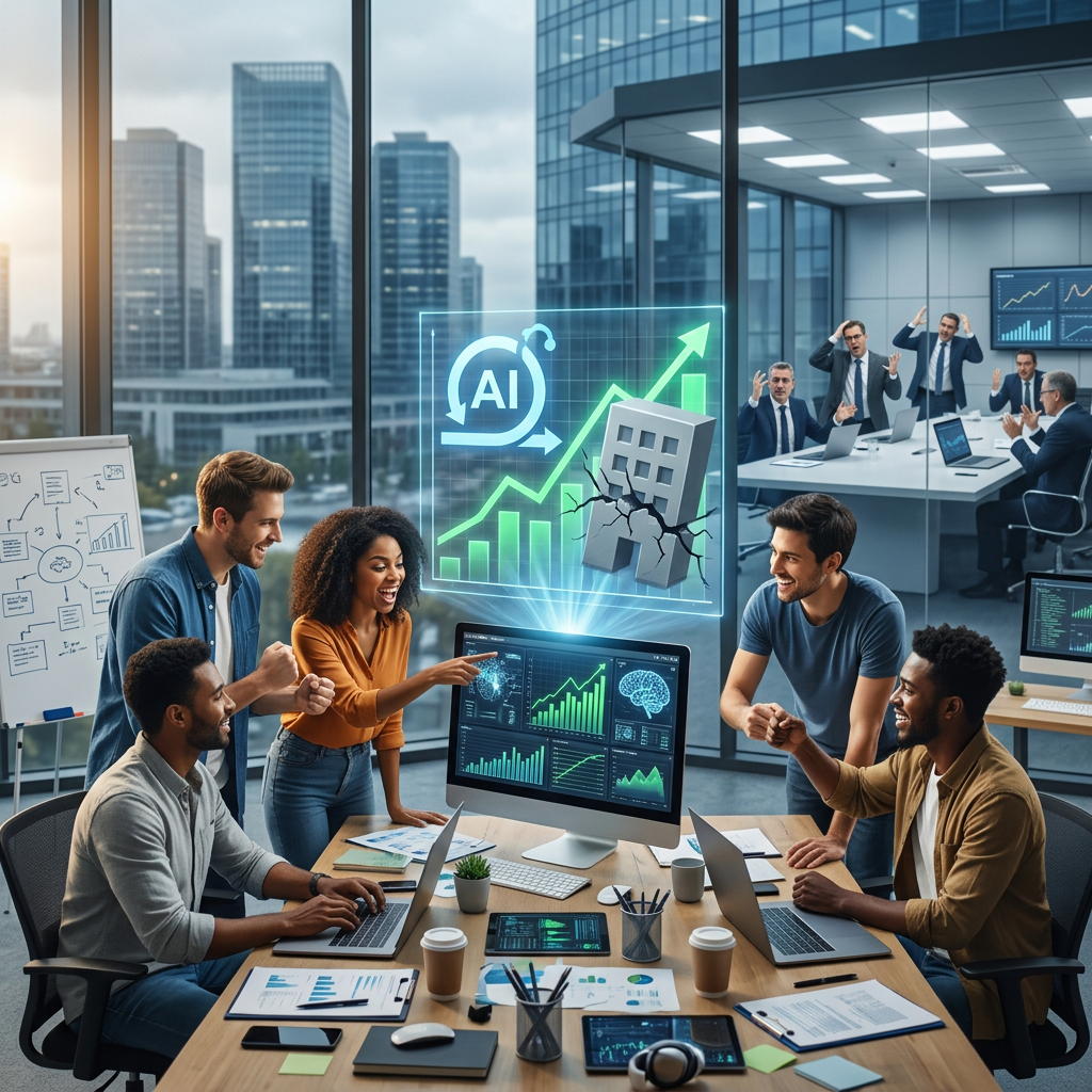 The Small Business Equalizer: How AI Allows 5-Person Teams to Compete with Enterprises