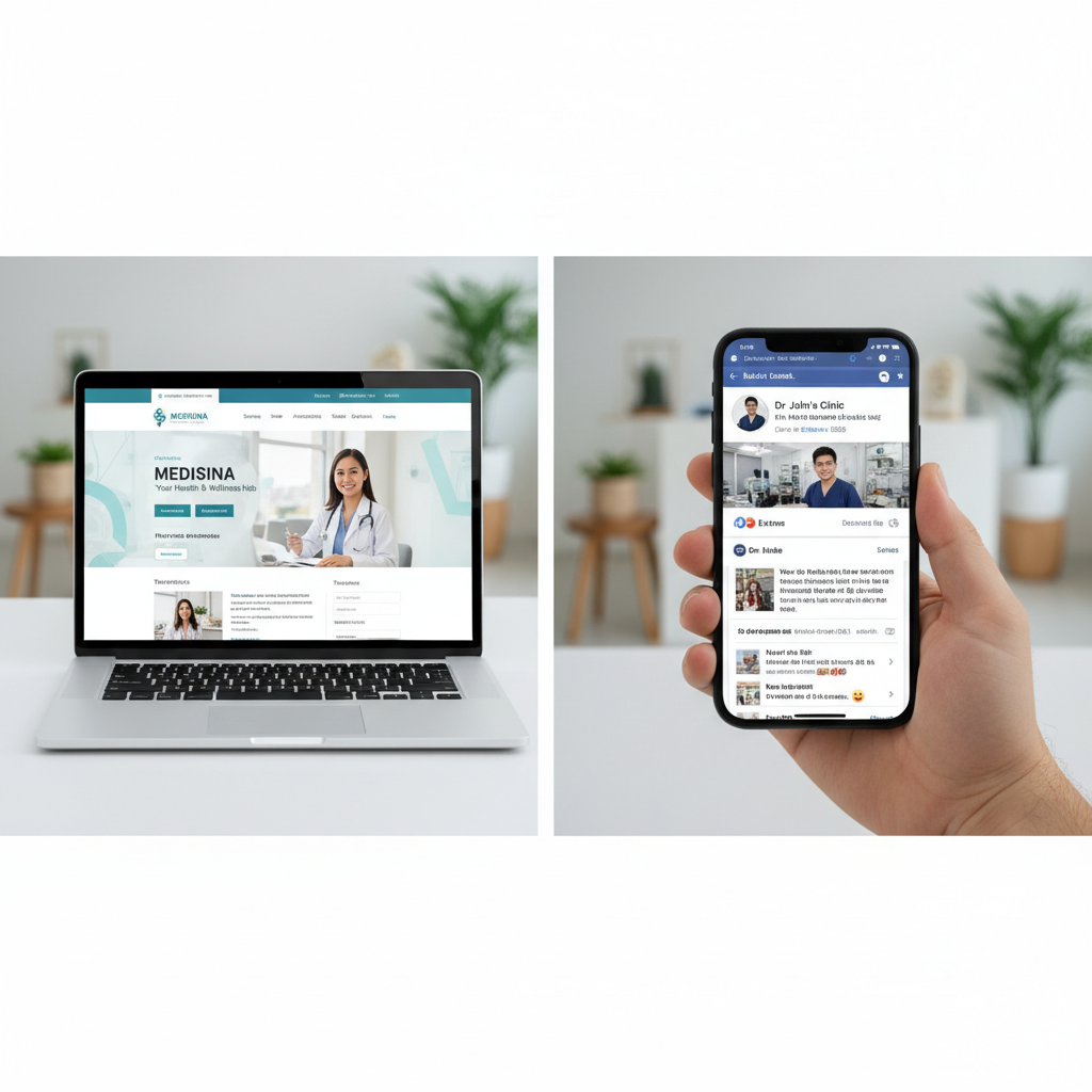 Why a Facebook Page and Hospital Directory Are Not Enough: The Case for a Doctor's Own Website