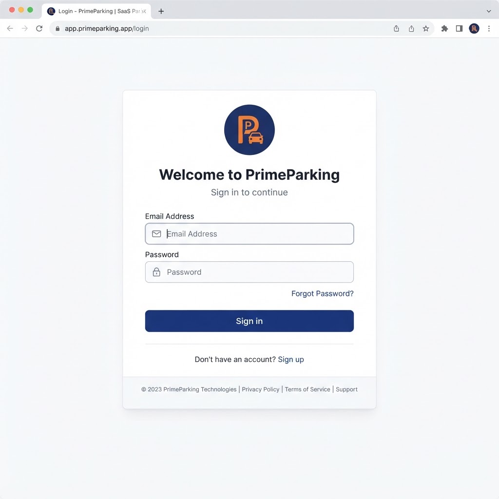 PrimeParking - automation project