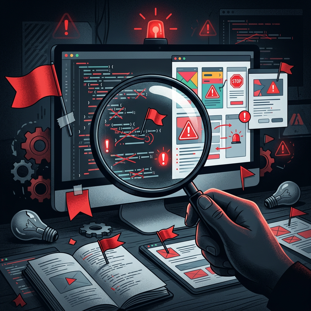 10 Red Flags to Look for When Reviewing a Developer's Portfolio